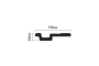 Карниз HIWOOD A115V1