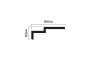 Карниз HIWOOD A165L