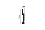 Плинтус HIWOOD B75V1L