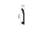 Плинтус HIWOOD BA100