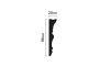 Карниз HIWOOD L1704