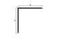 Угол защитный Neexy PV65 алюминий 30х30мм