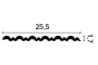 Декоративная панель Orac Decor WX211-2600 Flute