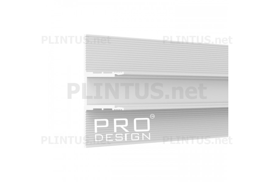 Декоративный стеновой профиль Pro Design 534 белый