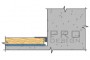 Плинтус щелевой алюминиевый Pro Design Mini 7067 анодированный Матовый хром
